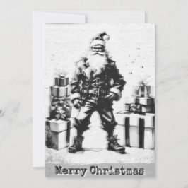 Navidad Punk (Santa gris). Kaart