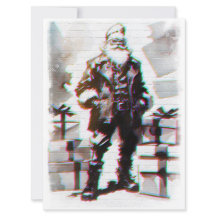 Navidad Punk (Santa pared).