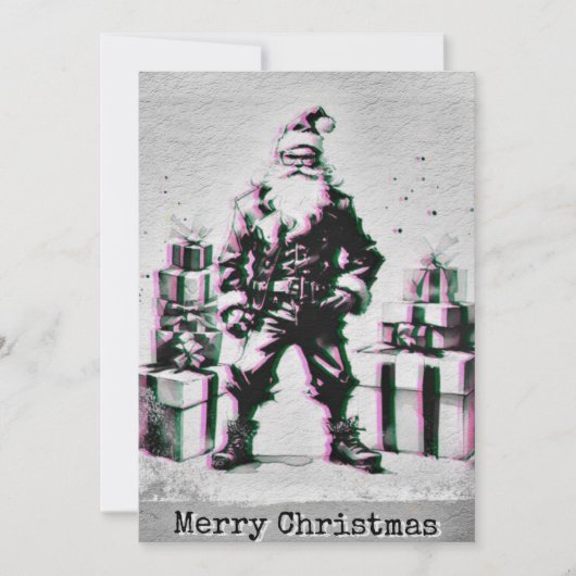 Navidad Punk (Santa Rosa). Kaart (Voorkant)