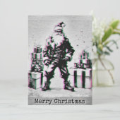 Navidad Punk (Santa Rosa). Kaart (Staand voorkant)