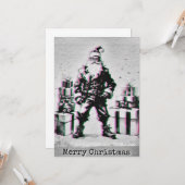 Navidad Punk (Santa Rosa). Kaart (Voorkant / Achterkant in situ)