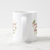 Navidad y Año Nuevo ✨ | Festive Botanical Design Grote Koffiekop (Achterkant)