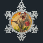 Navidades Jurásicas (I) Tin Sneeuwvlok Ornament<br><div class="desc">© El Diputado,  2018</div>