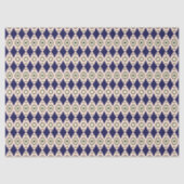 navie blueTribal Pattern Tissuepapier (Voorkant)