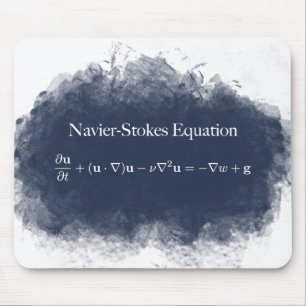 Navier Stokes Equation Wiskunde & Science Muismat
