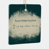 Navier Stokes Equation Wiskunde & Science Ornament (Rechts)