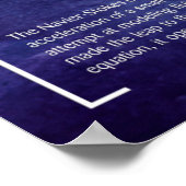 Navier-Stokes vergelijkingen - Wiskunde Poster (Hoek)