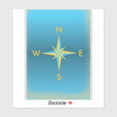 Navigatie Compass Sticker (Vel)