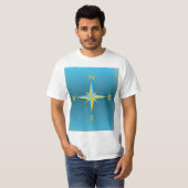 Navigatie Compass T-shirt (Voorkant volledig)