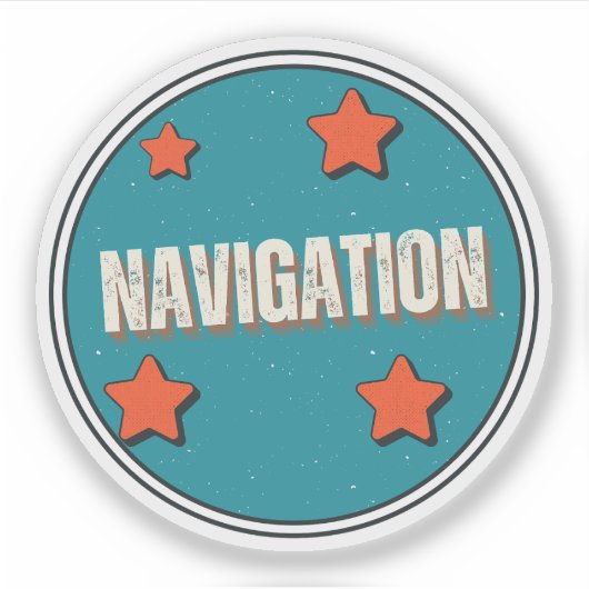 Navigatie Sticker (Voorkant)