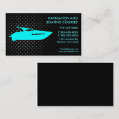 Navigatie vaarcursussen aangepaste visitekaartjes (Voorkant / Achterkant)