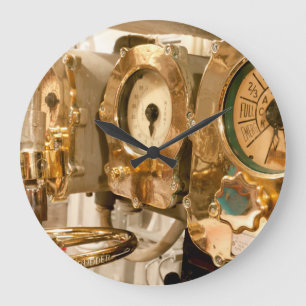 Navigatieborden en -instrumenten voor onderzeebote grote klok