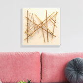 Navigatiekaart voor de Marshalleilanden Canvas Afdruk (Insitu (Woonkamer))