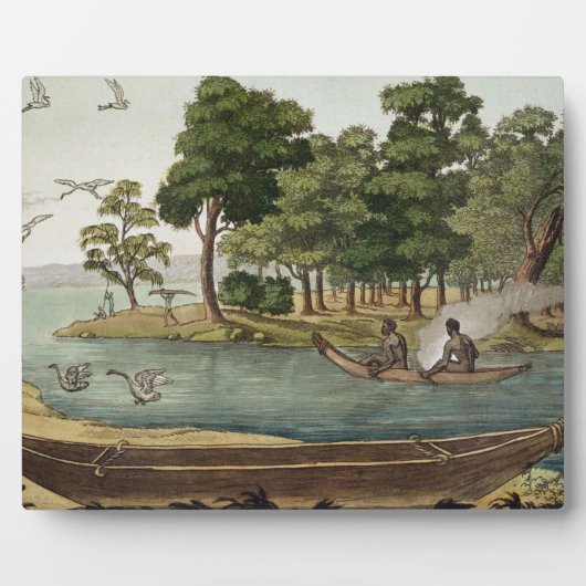 Navigatiemethode in New Holland, gegraveerd met F Fotoplaat (Voorkant)