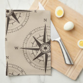 Navigatiepatroon Theedoek (Quarter Fold)