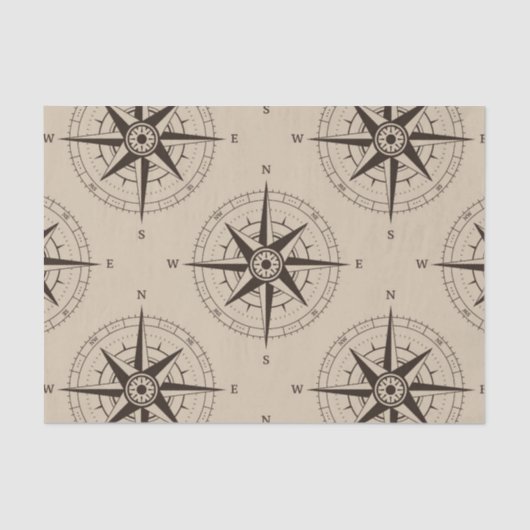 Navigatiepatroon Tissuepapier (Voorkant)