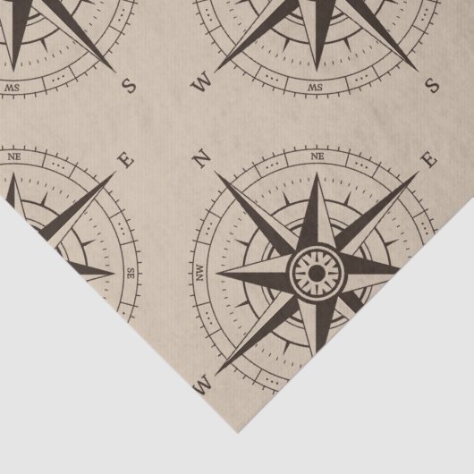 Navigatiepatroon Tissuepapier (Detail)