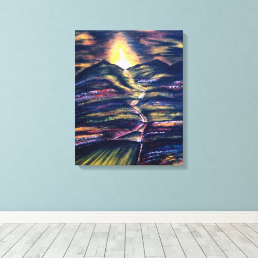 Navigation Path: Life Canvas Afdruk (Insitu (Houten vloer))