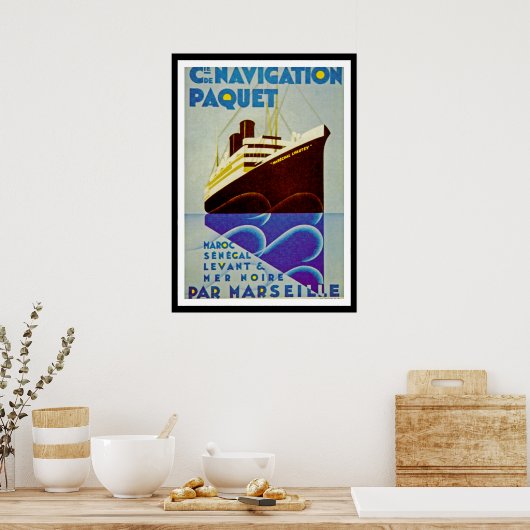 Navigation Path Poster (Keuken)