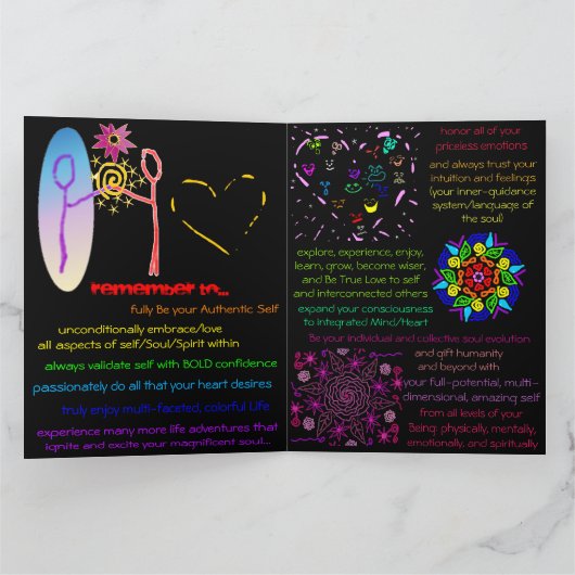 Navigation Path: Ultimate Freedom Graduation Card Kaart (Binnen)