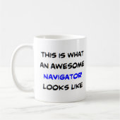 navigator, geweldige koffiemok (Links)