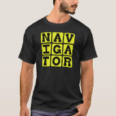Navigator, Kaart Meester T-shirt (Voorkant)