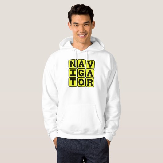 Navigator, Map Master Hoodie (Voorkant volledig)