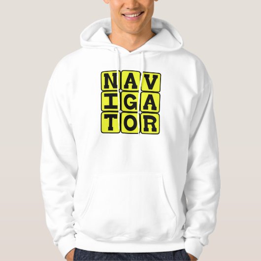 Navigator, Map Master Hoodie (Voorkant)