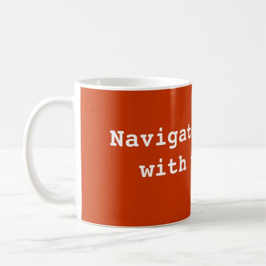 Navigators doen het koffiemok (Links)