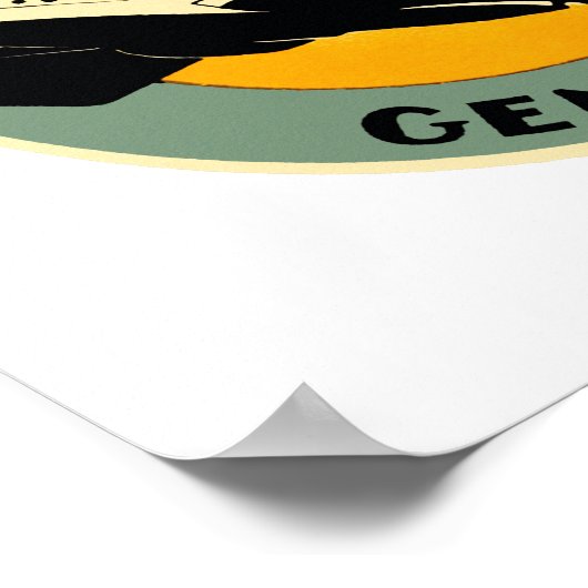 Navigazione Aerea ~ Genova Poster (Hoek)