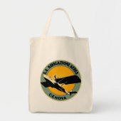 Navigazione Aerea ~ Genova Tote Bag (Voorkant)
