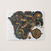 Navigeer langs de sterren – Inspirerende kosmos Legpuzzel (Horizontaal)