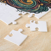 Navigeer langs de sterren – Inspirerende kosmos Legpuzzel (Zijkant)
