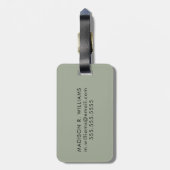 Navigekonijn Bagagelabel (Achterkant verticaal)