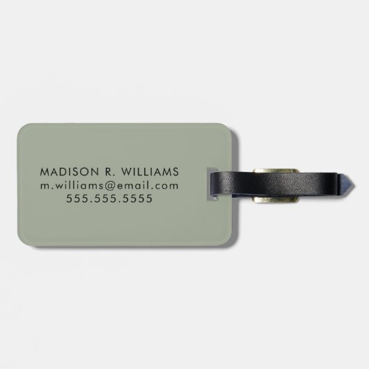 Navigekonijn Bagagelabel (Achterkant horizontaal)