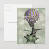 Navigekonijn Briefkaart (Voorkant / Achterkant)