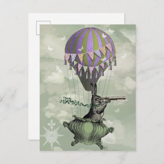 Navigekonijn Briefkaart (Voorkant / Achterkant)