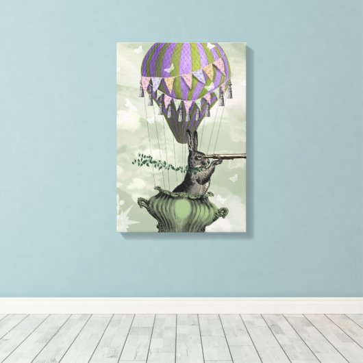 Navigekonijn Canvas Afdruk (Insitu (Houten vloer))