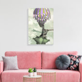 Navigekonijn Canvas Afdruk (Insitu (Woonkamer))