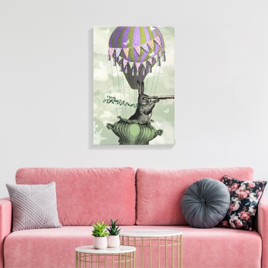 Navigekonijn Canvas Afdruk (Insitu (Woonkamer))