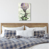 Navigekonijn Canvas Afdruk (Insitu (Slaapkamer))