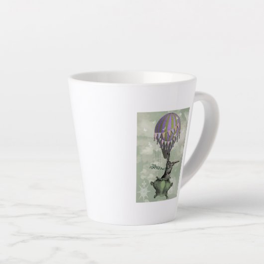 Navigekonijn Latte Mok (Rechterhoek)