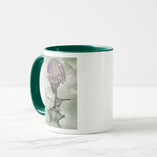 Navigekonijn Mok (Voorkant links)