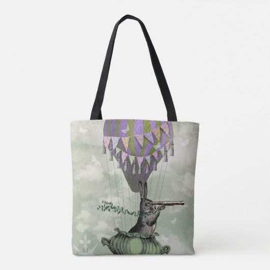 Navigekonijn Tote Bag (Achterkant)