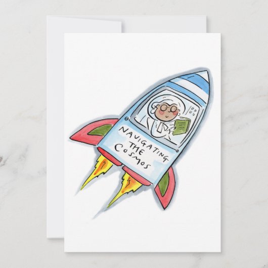 Navigeren door de kosmos kaart (Voorkant)