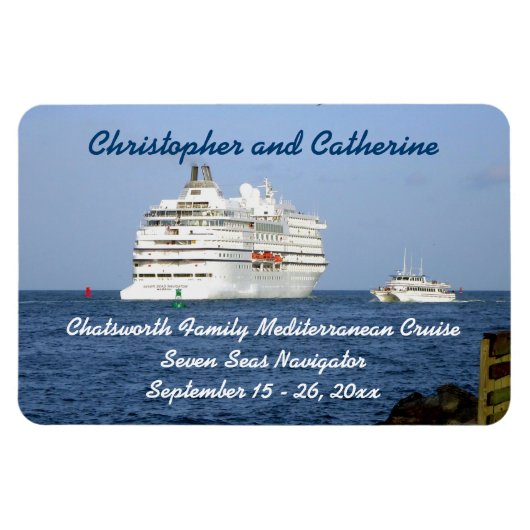 Navigeren door de Zeeen Stateroom Deurmarker Magneet (Horizontaal)