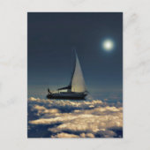 Navigeren door Trough Clouds Dreamweaver Collage Briefkaart (Voorkant)