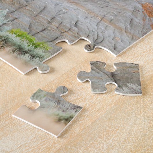 Navigeren op het terrein legpuzzel (Zijkant)