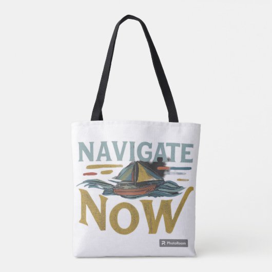 navigeren tote bag (Achterkant)