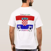 Navijacka majica Hrvatska T-shirt (Achterkant)